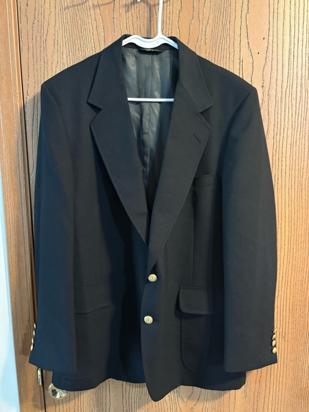 Vintage Made in the USA 100% Wool Custom Made Men’s Suit Jacket